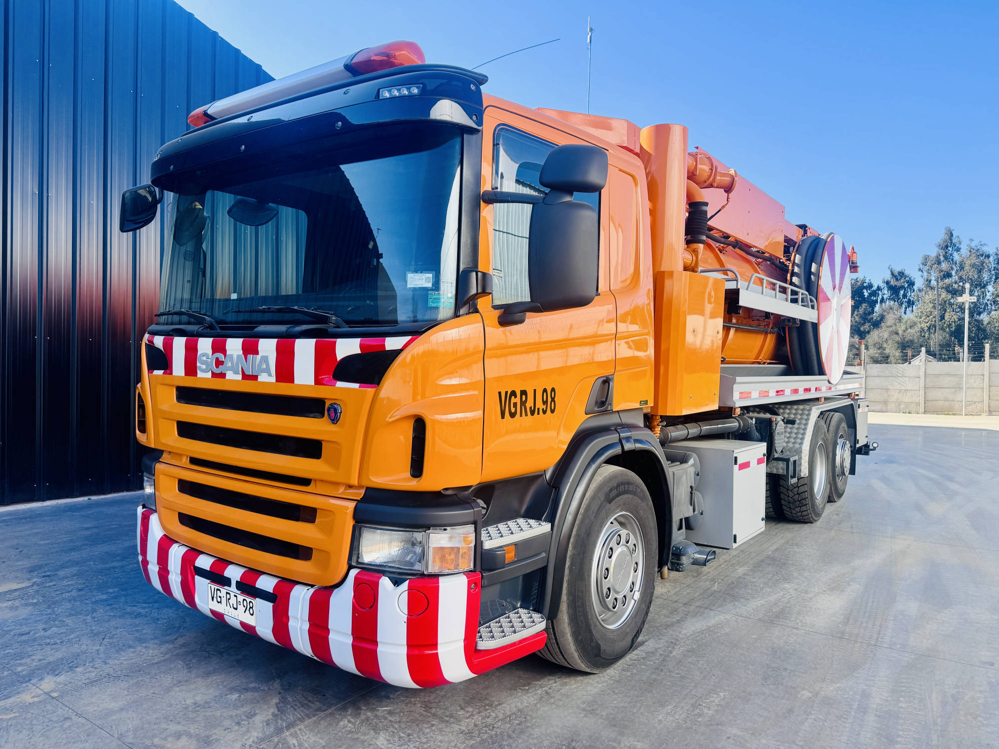 Scania P340 6x2 10 m3 