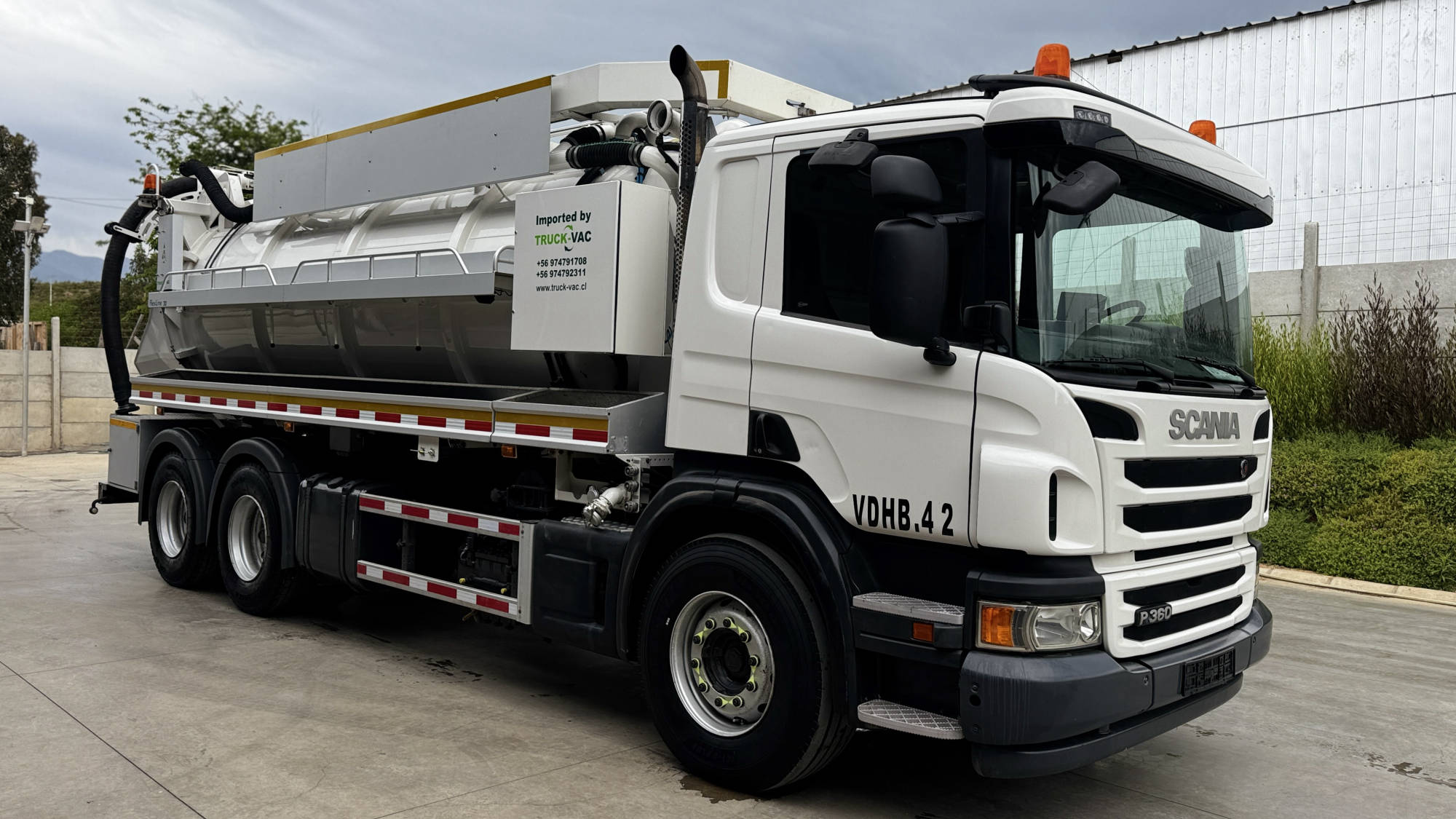 Scania P340 6x2 10 m3 